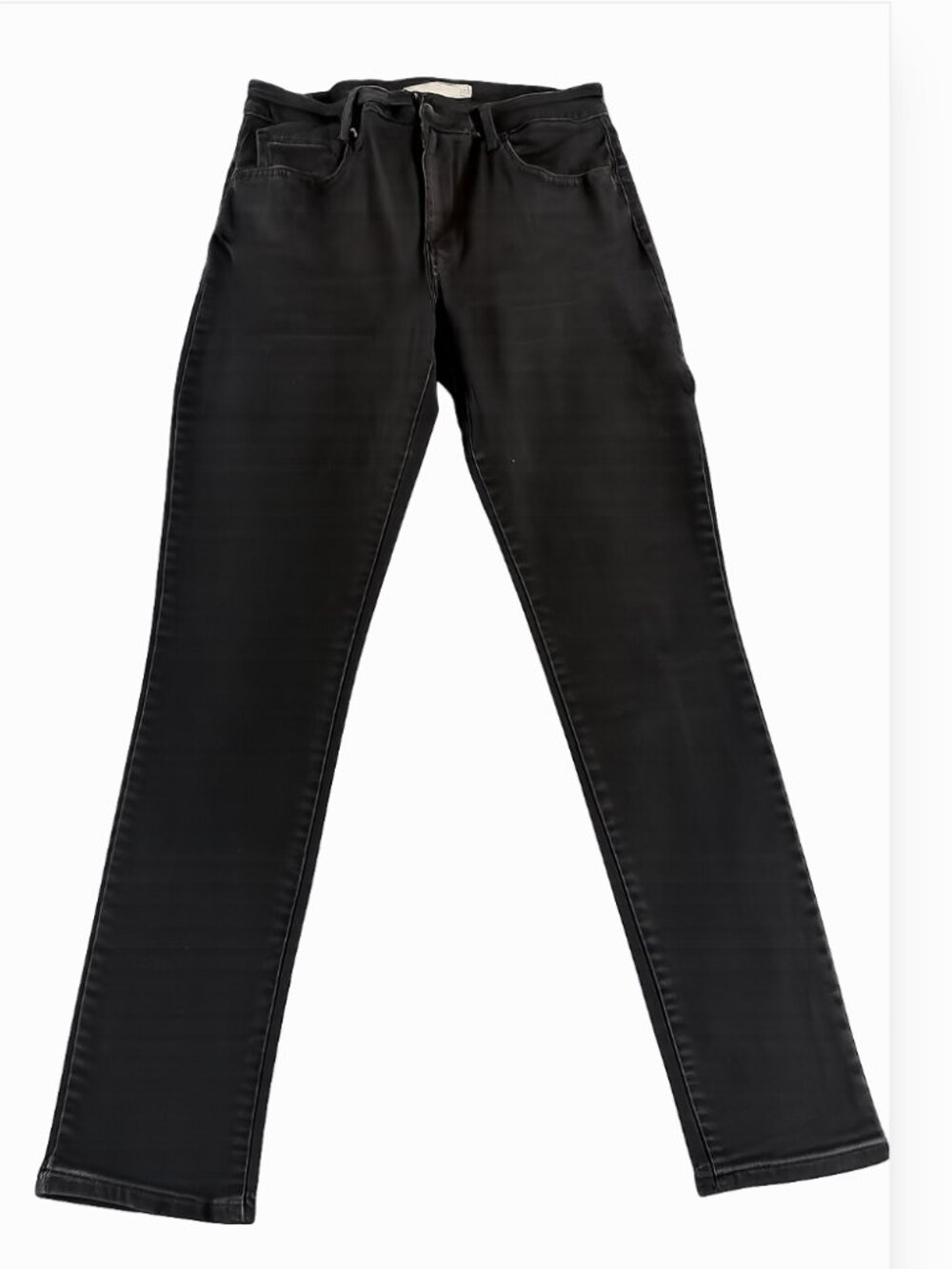 Levi's 721 High Rise Skinny Jeans Women's W30 L28 Washed Black Denim Waterless®